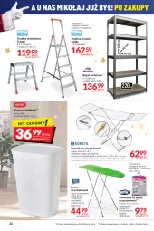 Gazetka promocyjna Makro - [Oferta promocyjna] Artykuły spożywcze i przemysłowe - Gazetka - ważna od 26.12 do 26.12.2021 - strona 26 - produkty: Top, Sok, Drabina, Deska do prasowania, Pokrowiec na deskę, Kosz na bieliznę, Kosz, Regał, Suszarka, Pokrowiec, Suszarka na pranie, Regał metalowy