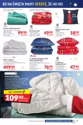 Gazetka promocyjna Makro - [Oferta promocyjna] Artykuły spożywcze i przemysłowe - Gazetka - ważna od 26.12 do 26.12.2021 - strona 27 - produkty: Por, Koc, Kołdra, Pościel, Bell, Poduszka dekoracyjna, Poszewka, Velvet, Wełna, Narzuta, Bella, Komplet pościeli, Poduszka
