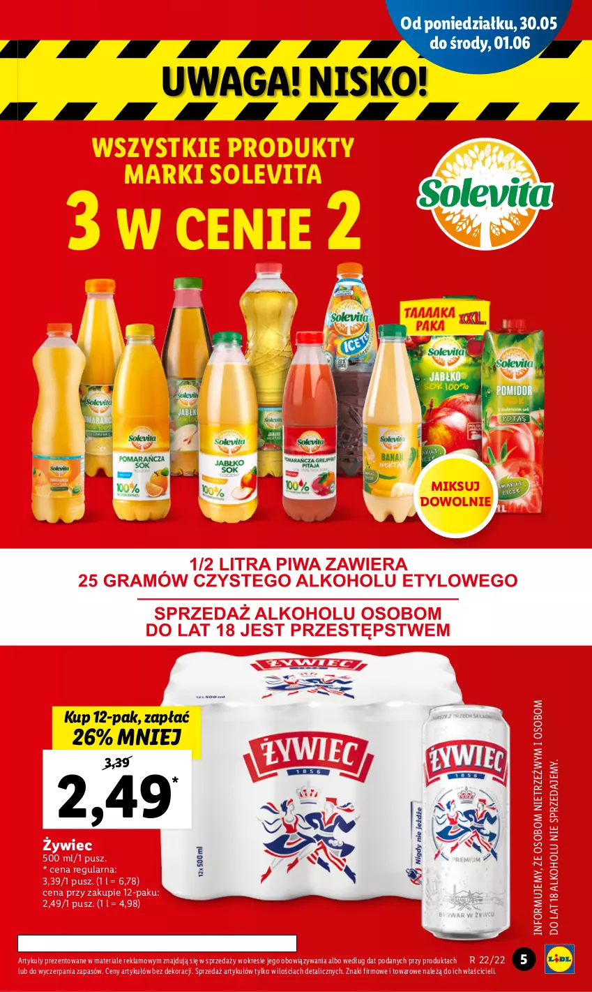 Gazetka promocyjna Lidl - GAZETKA - ważna 30.05 do 01.06.2022 - strona 5 - produkty: Waga