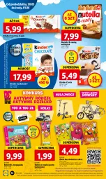 Gazetka promocyjna Lidl - GAZETKA - Gazetka - ważna od 01.06 do 01.06.2022 - strona 10 - produkty: Nutella, Tonik, Czekolada, Baton, Mango, Kinder