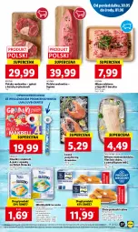 Gazetka promocyjna Lidl - GAZETKA - Gazetka - ważna od 01.06 do 01.06.2022 - strona 27 - produkty: Mięso mielone, Frosta, Sos, Mus, Gra, Opaska, Miruna, Paluszki rybne, Wołowina, Graal, Mięso