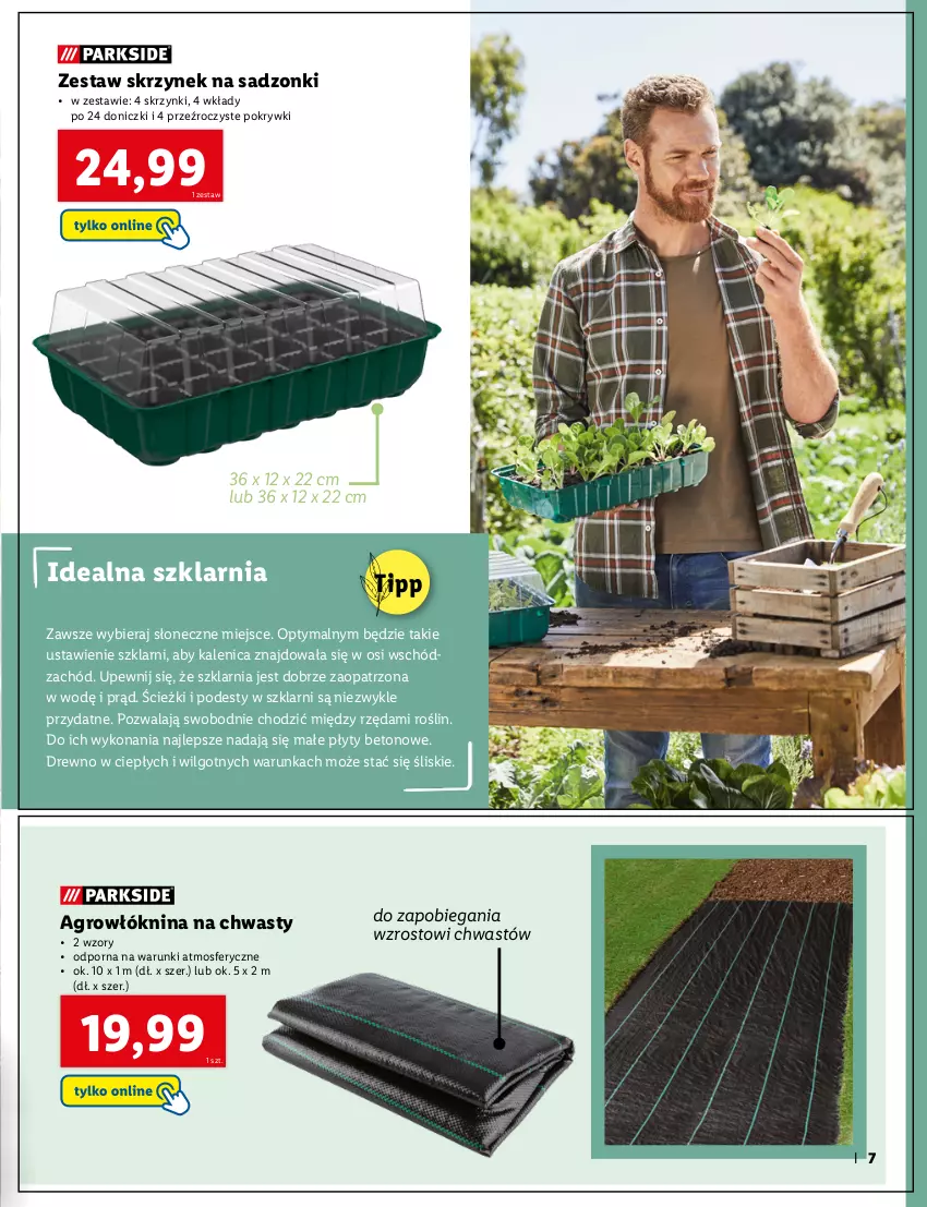 Gazetka promocyjna Lidl - KATALOG OGRÓD - ważna 07.03 do 03.04.2022 - strona 7 - produkty: LG, Por