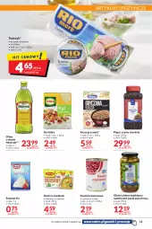 Gazetka promocyjna Makro - Najlepsze oferty - oferta z alkoholem - Gazetka - ważna od 31.10 do 31.10.2022 - strona 11 - produkty: Oliwki zielone, Sos, Ser, Ryż, Gry, Oliwki, Fasola, Pieprz, Rosół, Artykuły spożywcze, Tuńczyk, Oliwa z oliwek, Kasza, Kasza gryczana, Ryż biały, Fa, Oliwa