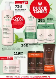Gazetka promocyjna Ziko - Gazetka Ziko Dermo - Gazetka - ważna od 16.11 do 16.11.2022 - strona 14 - produkty: Ser, Body, Dezodorant, Mleczko, Nuxe