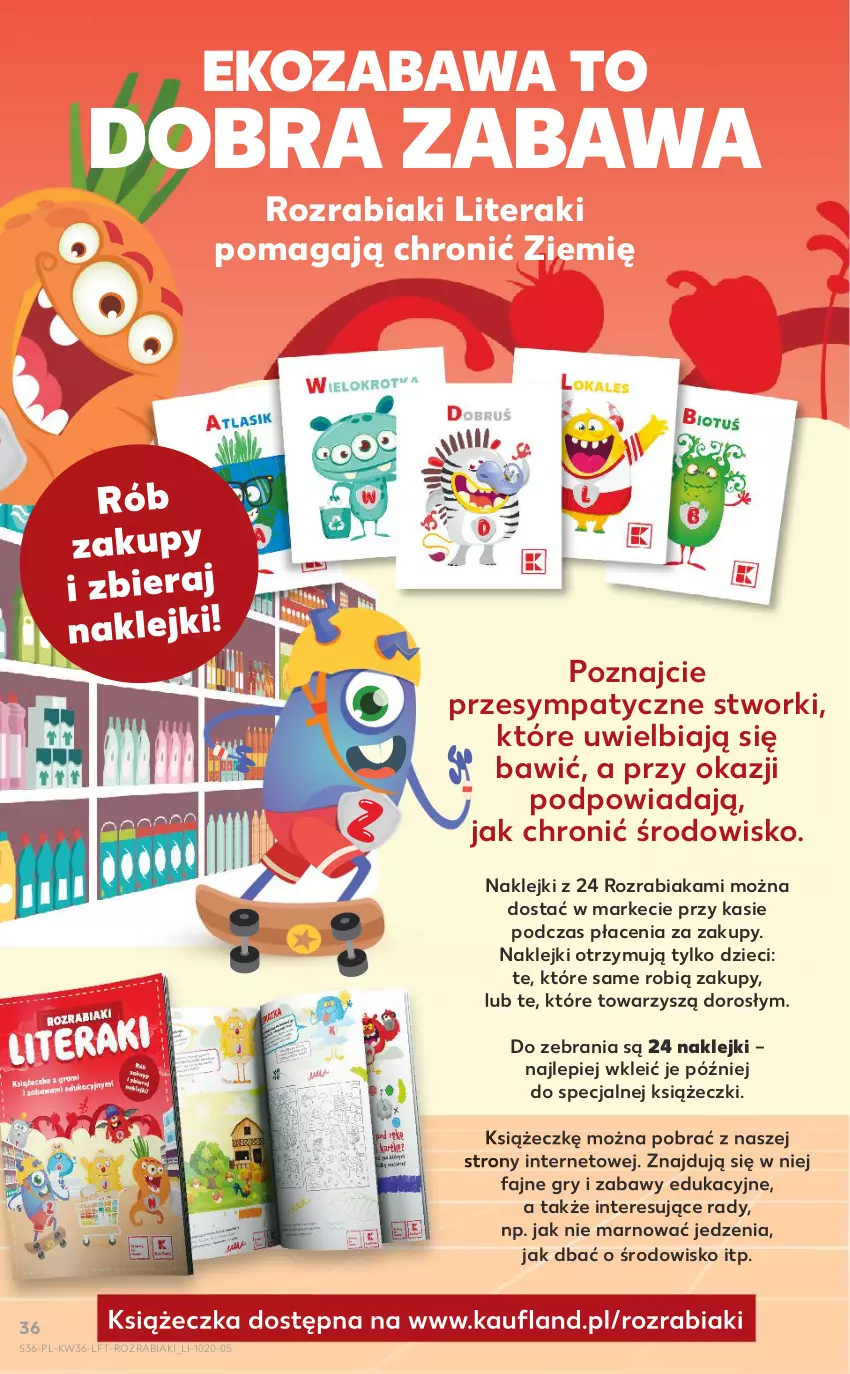 Gazetka promocyjna Kaufland - OFERTA TYGODNIA - ważna 08.09 do 14.09.2022 - strona 36 - produkty: Dzieci, Fa, Gry, Klej, Tera