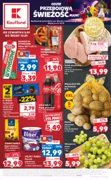 Gazetka promocyjna Kaufland - OFERTA TYGODNIA - Gazetka - ważna od 14.09 do 14.09.2022 - strona 1 - produkty: Piec, Tchibo, Papier, Stek, Kawa mielona, Kawa, Ziemniaki, Coca-Cola, Mlekovita, Velvet, Laur, Schab wieprzowy, Ręcznik, Winogrona, Czekolada, Napój gazowany, Tchibo Family, E. Wedel, Wino, Grill, Napój, Kiełbasa, Olewnik, Mleko, Kiełbasa śląska, Fa