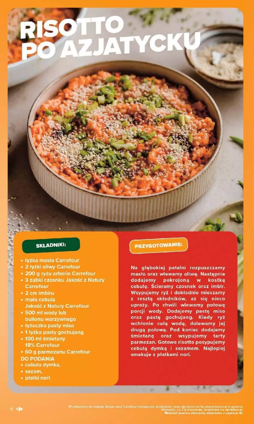 Gazetka promocyjna Carrefour - Gazetka Kuchnia azjatycka w SUMIE przez cały rok - ważna 27.07 do 08.08.2026 - strona 6 - produkty: Parmezan, Sezam