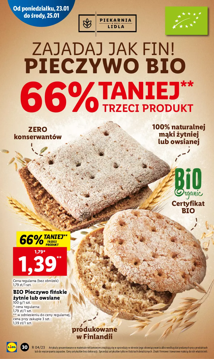 Gazetka promocyjna Lidl - GAZETKA - ważna 23.01 do 25.01.2023 - strona 32 - produkty: Piec, Pieczywo, Ser