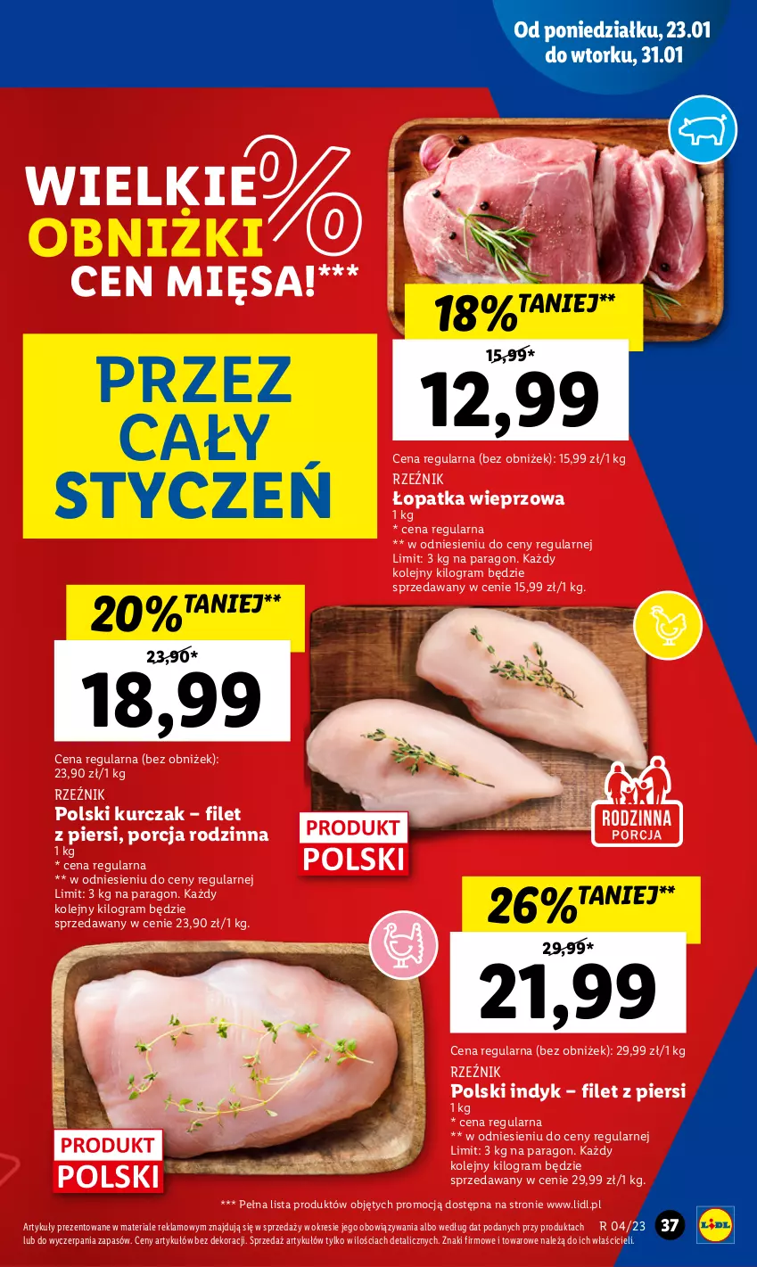 Gazetka promocyjna Lidl - GAZETKA - ważna 23.01 do 25.01.2023 - strona 39 - produkty: Gra, Kurczak, Olej, Por