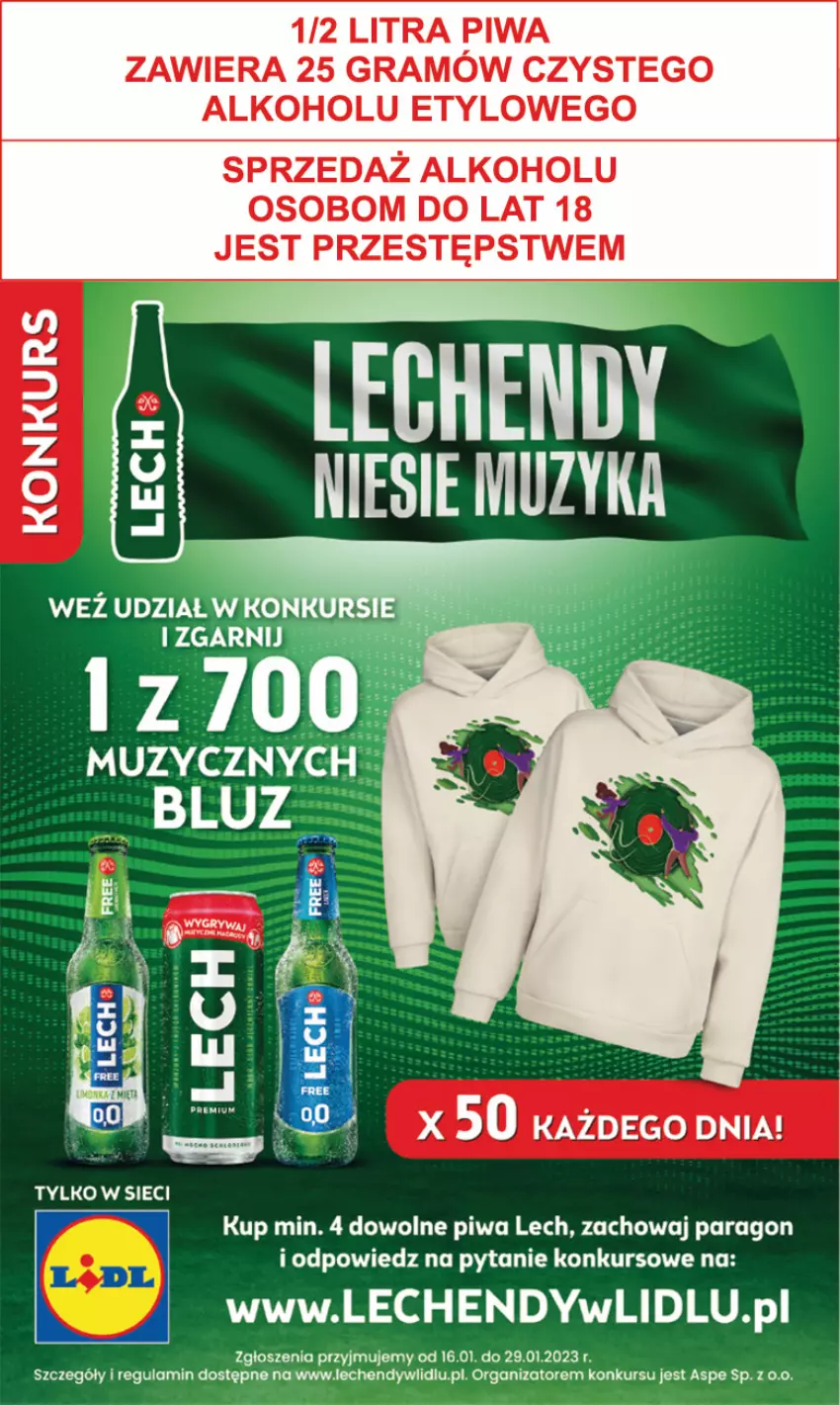 Gazetka promocyjna Lidl - GAZETKA - ważna 23.01 do 25.01.2023 - strona 52 - produkty: Gra, Piwa