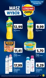 Gazetka promocyjna Lidl - GAZETKA - Gazetka - ważna od 25.01 do 25.01.2023 - strona 13 - produkty: Kujawski, Rio Mare, Dezodorant, Dove, Tuńczyk, Olej rzepakowy, Olej, Antyperspirant