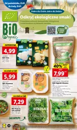 Gazetka promocyjna Lidl - GAZETKA - Gazetka - ważna od 25.01 do 25.01.2023 - strona 34 - produkty: Hummus, Mus, Rukola, Tofu, Szpinak
