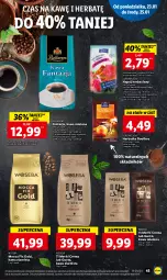 Gazetka promocyjna Lidl - GAZETKA - Gazetka - ważna od 25.01 do 25.01.2023 - strona 47 - produkty: Torebka, Kawa ziarnista, Bell, Kawa mielona, Kawa, Fanta, Owoce, Mocca Fix Gold, Bella, Woseba, Napój, Fa