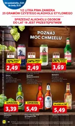 Gazetka promocyjna Lidl - GAZETKA - Gazetka - ważna od 25.01 do 25.01.2023 - strona 54 - produkty: Piwa, Sok, Ser, Gra, Kasztelan, Perła, Fortuna, Gres, Harnaś, Kozel, LG