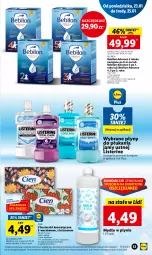 Gazetka promocyjna Lidl - GAZETKA - Gazetka - ważna od 25.01 do 25.01.2023 - strona 57 - produkty: Mydło w płynie, Listerine, O nas, Chusteczki kosmetyczne, Chusteczki, Mydło, Mleko, BEBILON