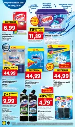 Gazetka promocyjna Lidl - GAZETKA - Gazetka - ważna od 25.01 do 25.01.2023 - strona 66 - produkty: Domestos, Por, Gra, Finish, Tablet, Chusteczki, Zmywarki, Kapsułki do prania, Tabletki do zmywarki, Fa