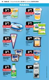 Gazetka promocyjna Netto - Netto Gazetka Food 39/24A - Gazetka - ważna od 28.09 do 28.09.2024 - strona 10 - produkty: Mozzarella, Deser mleczny, Ser, Zott, Bell, Brie, Jogurt, Mlekovita, Serek, Podlaski, Edam, Bella, Deser, POLMLEK, Jogobella, Napój, Monte, Mleko