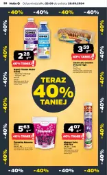 Gazetka promocyjna Netto - Netto Gazetka Food 39/24A - Gazetka - ważna od 28.09 do 28.09.2024 - strona 28 - produkty: Tago, Tera, Oshee, Napój, Magnez