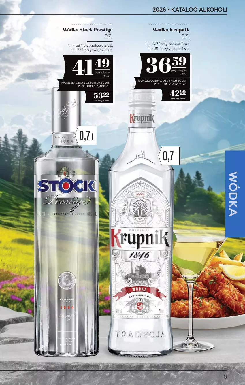 Gazetka promocyjna PoloMarket - Katalog alkoholi 14/2026 - ważna 30.07 do 12.08.2026 - strona 5 - produkty: Krupnik, Stock, Wódka
