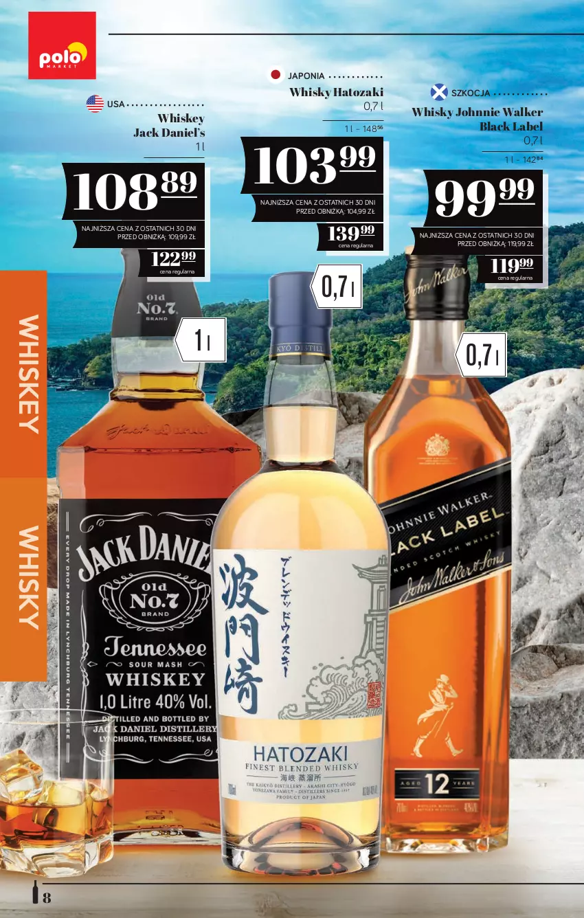 Gazetka promocyjna PoloMarket - Katalog alkoholi 14/2026 - ważna 30.07 do 12.08.2026 - strona 8 - produkty: Johnnie Walker, Koc, Lack, Whiskey, Whisky