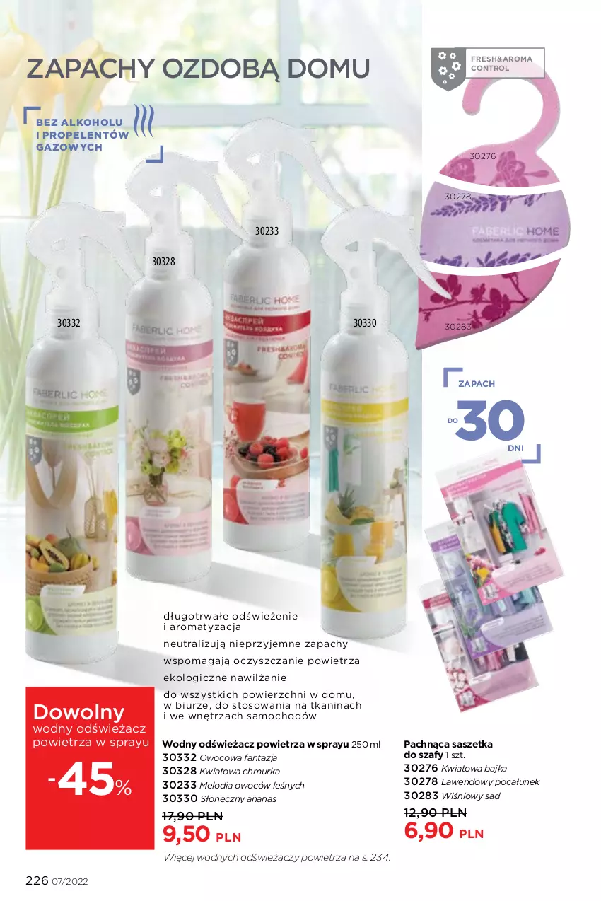 Gazetka promocyjna Faberlic - ważna 25.04 do 15.05.2022 - strona 226 - produkty: Ananas, Control, Fa, Fanta, Odświeżacz powietrza