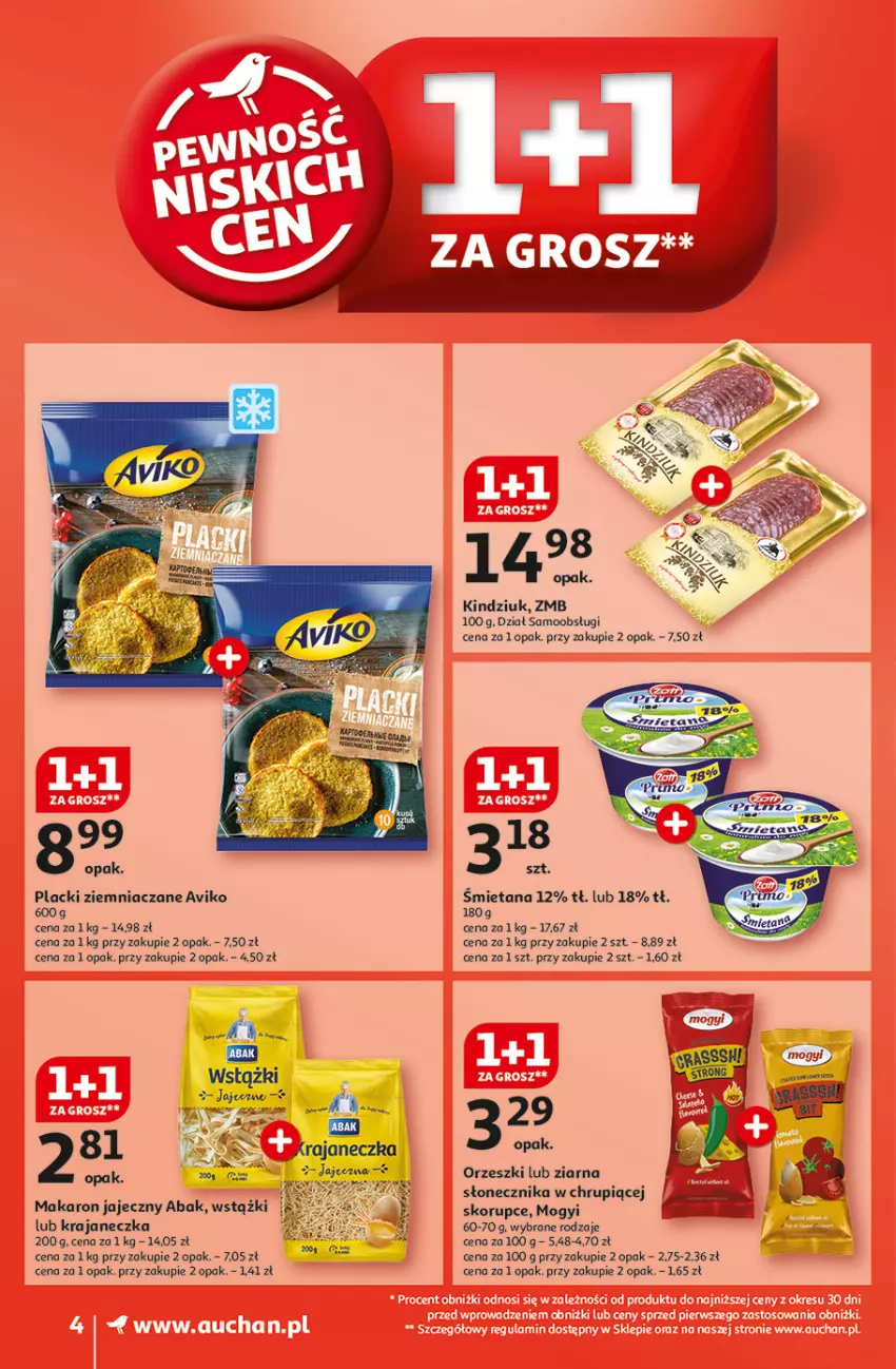 Gazetka promocyjna Auchan - Pewność Niskich Cen Supermarket - ważna 20.03 do 26.03.2025 - strona 6 - produkty: Kindziuk, Lack, Makaron, Orzeszki