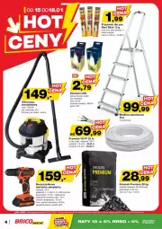 Gazetka promocyjna Bricomarche - Gazetka - ważna od 26.01 do 26.01.2025 - strona 4 - produkty: Odkurzacz, Top, Rum, Gra, Drabina, Przewód, Rama, O nas, Warka, Tarka, Wkręt, Wkrętarka, Odkurzacz warsztatowy, Groszek, Przysmak dla psa, Akumulator