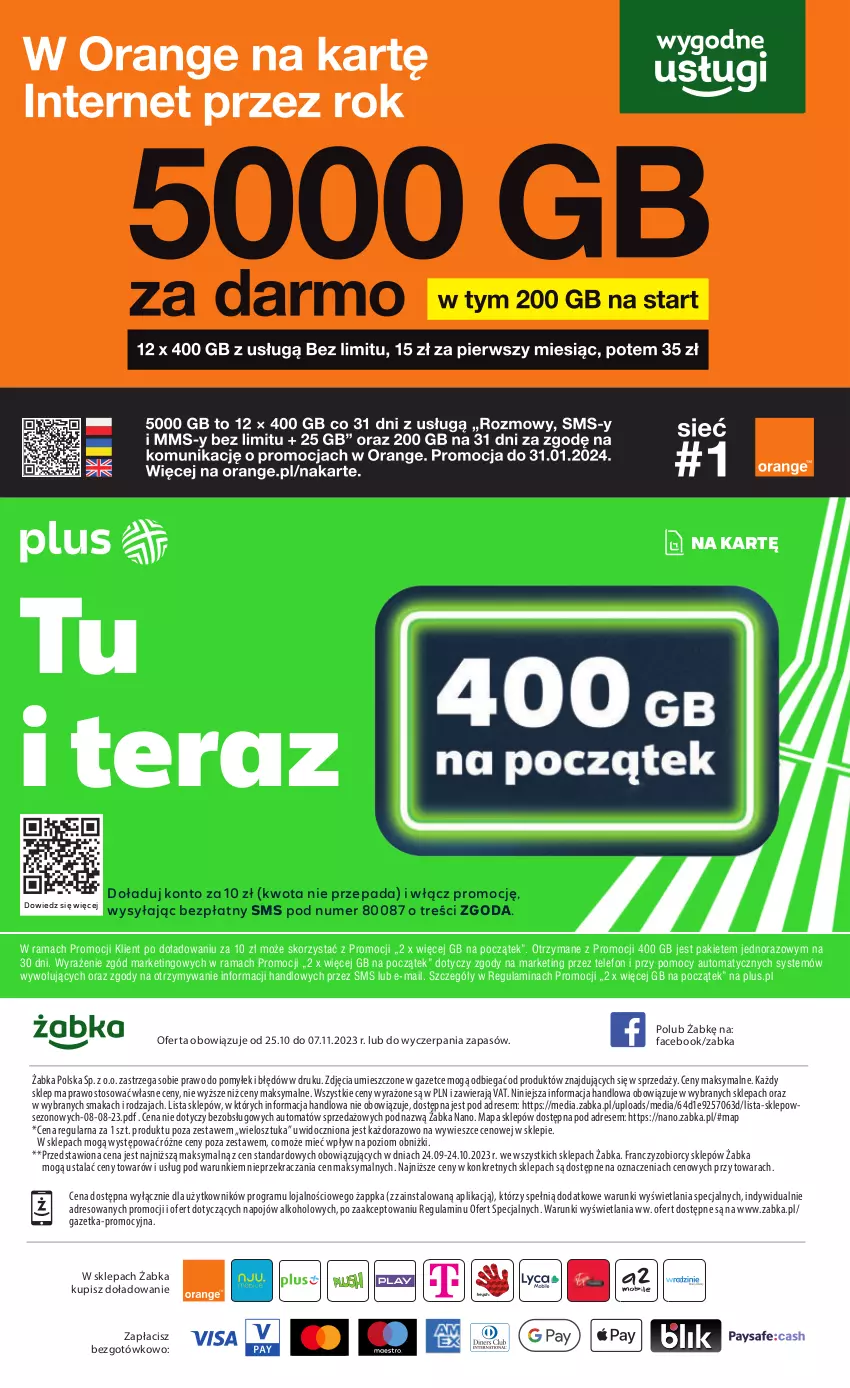 Gazetka promocyjna Żabka - ważna 25.10 do 07.11.2023 - strona 54 - produkty: Dres, Fa, Gra, Kret, Rama, Telefon, Tera