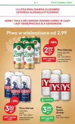 Gazetka promocyjna Żabka - Gazetka - ważna od 07.11 do 07.11.2023 - strona 18 - produkty: Piwa, Piwo, Piec, Gra, Tyskie, Harnaś