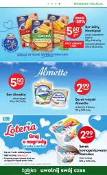 Gazetka promocyjna Żabka - Gazetka - ważna od 07.11 do 07.11.2023 - strona 37 - produkty: Serek wiejski, Maasdam, Ser, Rolmlecz, Serek homogenizowany, Serek, Hochland, Gouda, Almette