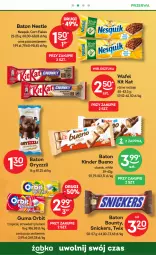 Gazetka promocyjna Żabka - Gazetka - ważna od 07.11 do 07.11.2023 - strona 39 - produkty: Kit Kat, Corn flakes, Gry, Tropical, Nesquik, Kinder Bueno, Bounty, Twix, Snickers, Orbit, Baton, Kinder