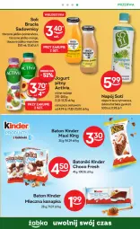 Gazetka promocyjna Żabka - Gazetka - ważna od 07.11 do 07.11.2023 - strona 41 - produkty: Sok, Jogurt, Activia, Tonik, Baton, Mleczna kanapka, Herbata, Mango, Napój, Jogurt pitny, Mięta, Kinder
