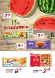 Gazetka promocyjna Odido - Super Oferty! - Gazetka - ważna od 11.08 do 11.08.2022 - strona 3 - produkty: Wafle, Lody, Dan Cake, Gofry, Arbuz, Oreo, Milka, Fa