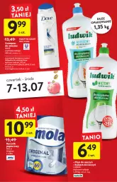 Gazetka promocyjna Intermarche - Gazetka - ważna od 13.07 do 13.07.2022 - strona 9 - produkty: Ludwik, Gin, Papier, Dove, Ręcznik, Mola, Szampon, Odżywka