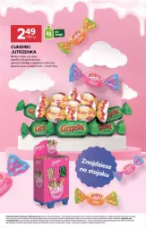 Gazetka promocyjna Stokrotka - Supermarket - Gazetka - ważna od 19.06 do 19.06.2024 - strona 15 - produkty: Warzywa, Cukier, Jutrzenka, Grześki, Galaretka, Owoce, Cukierki, Gala, Mięso