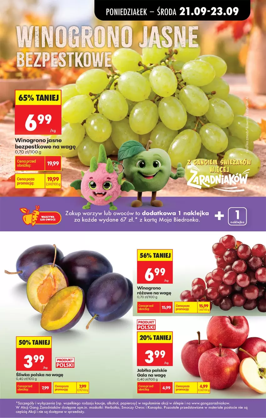 Gazetka promocyjna Biedronka - Od Poniedziałku - ważna 21.09 do 26.09.2026 - strona 37 - produkty: Gala, Gra, Klej, Papier, Wino