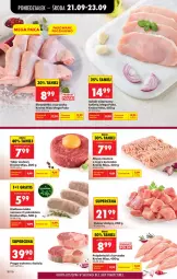Gazetka promocyjna Biedronka - Od Poniedziałku - Gazetka - ważna od 26.09 do 26.09.2026 - strona 42 - produkty: Kurczak, Mięso mielone, Ser, Gra, Tatar wołowy, Polędwiczki z kurczaka, Schab wieprzowy, Skrzydełka z kurczaka, Kotlet, Kiełbasa biała, Pręga wołowa, Kiełbasa, Mięso