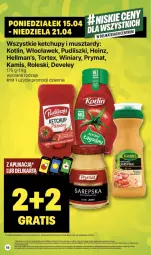 Gazetka promocyjna Delikatesy Centrum - NOWA GAZETKA Delikatesy Centrum od 18 kwietnia! 18-24.04.2024 - Gazetka - ważna od 24.04 do 24.04.2024 - strona 19 - produkty: Ketchup, Prymat, Rum, Mus, Rama, Winiary, Kotlin, Pudliszki, Kamis, Orka, Heinz, Fa