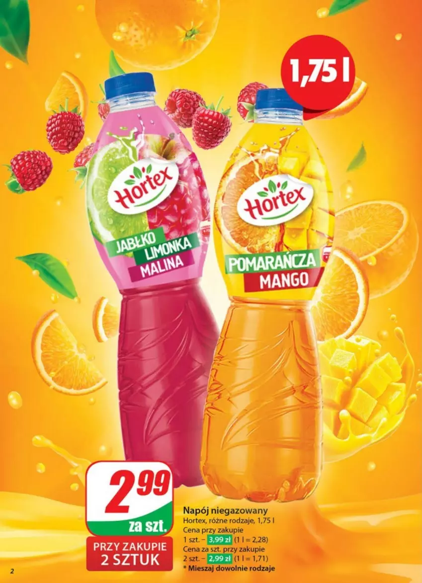 Gazetka promocyjna Dino - ważna 21.05 do 26.05.2025 - strona 12 - produkty: Hortex, Napój, Napój niegazowany