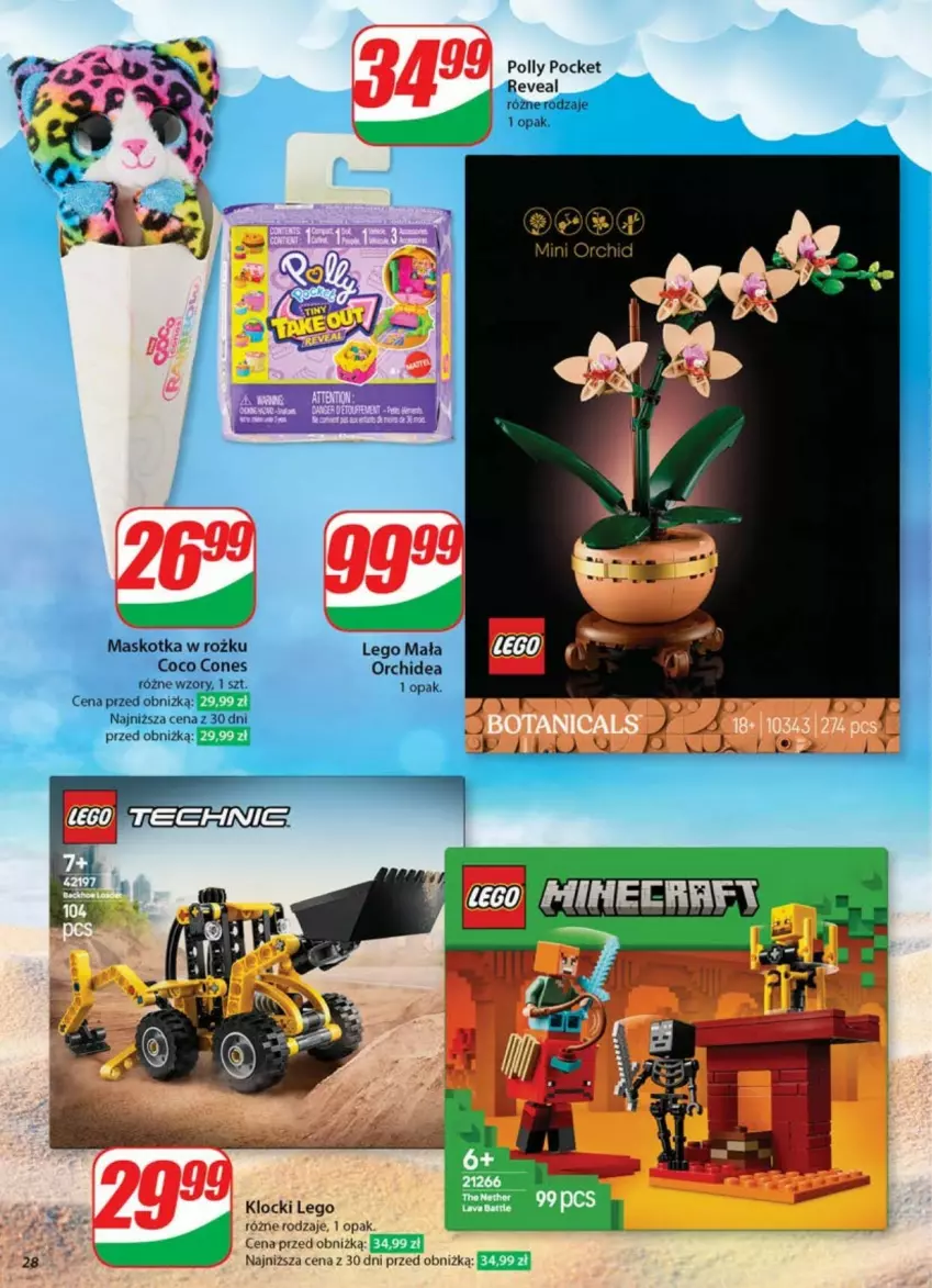 Gazetka promocyjna Dino - ważna 21.05 do 26.05.2025 - strona 21 - produkty: Klocki, LEGO, Polly Pocket
