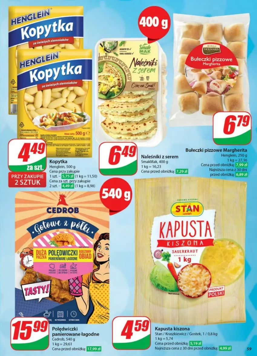 Gazetka promocyjna Dino - ważna 21.05 do 26.05.2025 - strona 55 - produkty: Bułeczki, Naleśniki, Ser