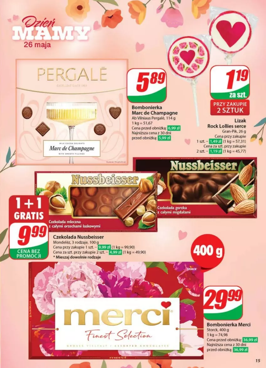 Gazetka promocyjna Dino - ważna 21.05 do 26.05.2025 - strona 7 - produkty: Czekolada, Czekolada mleczna, Gra, Merci, Ser