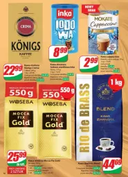 Gazetka promocyjna Dino - Gazetka - ważna od 26.05 do 26.05.2025 - strona 2 - produkty: Inka, Kawa ziarnista, Kawa mielona, Kawa, Mocca Fix Gold, Celma, Cappuccino, Woseba