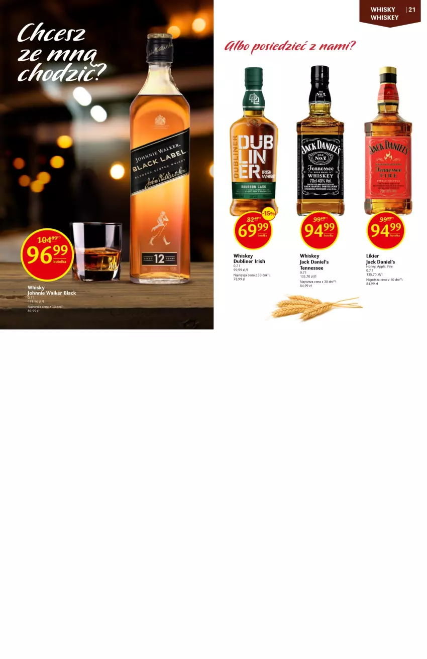 Gazetka promocyjna Delikatesy Centrum - Katalog alkoholowy DC06/07 - ważna 09.02 do 22.02.2023 - strona 11 - produkty: Cif, Jack Daniel's, Likier, Whiskey, Whisky