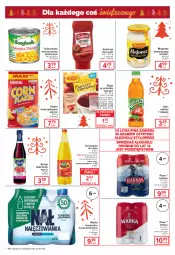 Gazetka promocyjna Carrefour - Gazetka Globi - Gazetka - ważna od 20.12 do 20.12.2021 - strona 4 - produkty: Piwa, Piwo, Majonez, Ketchup, Nałęczowianka, Sok, Ser, Gra, Zupa, Kukurydza konserwowa, Bonduelle, Winiary, Kosz, Warka, Paola, Oranżada, Hellena, Tymbark, Syrop, Woda mineralna, Pudliszki, Woda, Harnaś, Nestlé, Nektar, Kukurydza