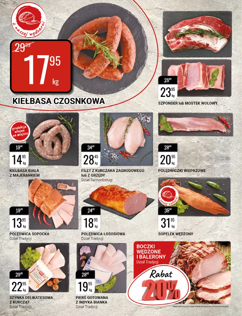 Gazetka promocyjna Bi1 - Ostatkowe promocje - ważna 23.02 do 01.03.2022 - strona 2 - produkty: Bianka, Kiełbasa, Kiełbasa biała, Kurczak, Polędwica, Sos, Stek, Stek wołowy, Szynka, Szynka delikatesowa