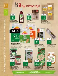 Gazetka promocyjna Bi1 - Ostatkowe promocje - Gazetka - ważna od 01.03 do 01.03.2022 - strona 12 - produkty: Makaron, Ciastka, Inka, Kawa, Kiwi, Dżem, Mleczko, Sonko, Miód, Syrop, Woseba, Kakao, Napój, Herbapol, Kokos, Fa