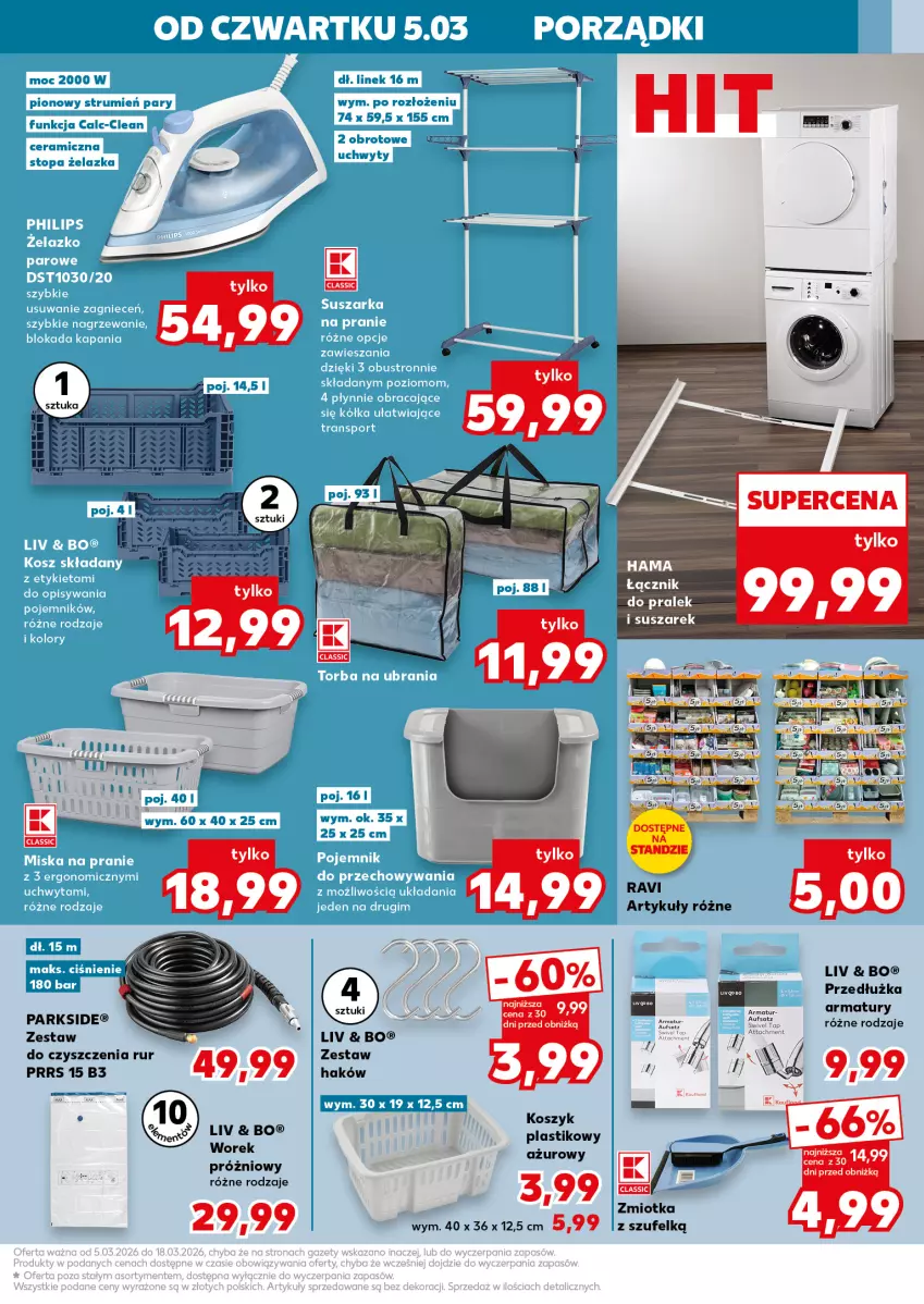 Gazetka promocyjna Kaufland - Kaufland - ważna 05.03 do 18.03.2026 - strona 9 - produkty: Kosz, Parkside, Top