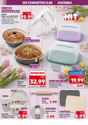 Gazetka promocyjna Kaufland - Kaufland - Gazetka - ważna od 18.03 do 18.03.2026 - strona 6 - produkty: Piec, Ser, Por, Tortownica, Wałek do ciasta, Pojemnik, Mikser, Wałek, Talerz, Sitko, Mikser ręczny, Pojemnik na ciasto, Kubek, Bosch, Miska