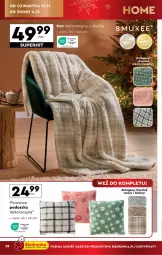 Gazetka promocyjna Biedronka - Mikołaj - Gazetka - ważna od 30.11 do 30.11.2024 - strona 28 - produkty: Koc, Poduszka dekoracyjna, Poduszka, Fa